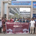 রুয়েট ছাত্র ছাত্রীদের ৩ দফা দাবিতে বিক্ষোভ