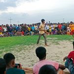 শেরপুরের শালফা গ্রামে ঐতিহ্যবাহী লাঠিখেলা অনুষ্ঠিত