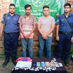 ঠাকুরগাঁওয়ে দুই মাদক কারবারীকে আটক।