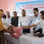 কুড়িগ্রামে দূর্গম চরাঞ্চলের দরিদ্র নারী উদ্যোক্তাদের মাঝে সেলাই মেশিন বিতরণ
