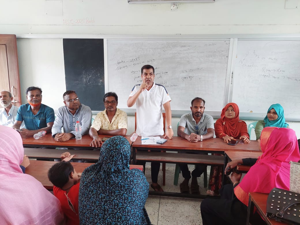 শিবগঞ্জের সৈয়দপুরে মহিলা ভোটারদের ধানের শীষের পক্ষে ঐক্যবদ্ধ করতে প্রস্তুতি সভা