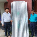 দুপচাঁচিয়ায় কোলগ্রাম উচ্চ বিদ্যালয়ে ঢেউ টিন বিতরণ
