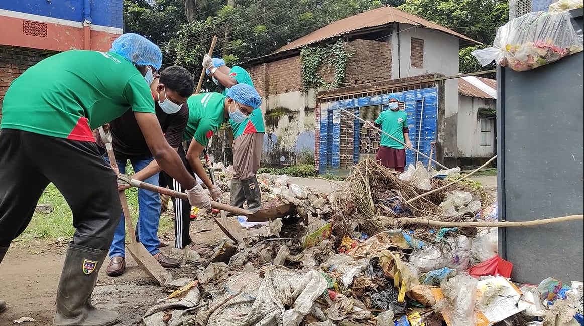 “পরিচ্ছন্নতা শুরু হোক আমার থেকে” স্লোগানে শেরপুরে বিডি ক্লিনের ৯ম বর্ষপূর্তি উদযাপন