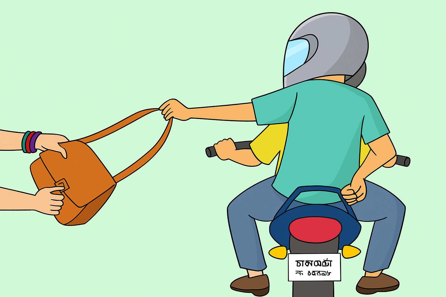 গাইবান্ধায় পৃথক দুটি ছিনতাই, মোটরসাইকেল, ল্যাপটপ ও নগদ অর্থ লুট