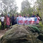 মধুপুরে ২০টি চায়না জাল জব্দ পরবর্তীতে পুড়িয়ে ধংস 