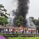 ঠাকুরগাঁওয়ে প্লাস্টিক কারখানায় আগুন