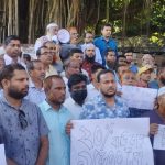 শিবগঞ্জে শিক্ষকদের অবস্থান কর্মসূচি ও বিক্ষোভ