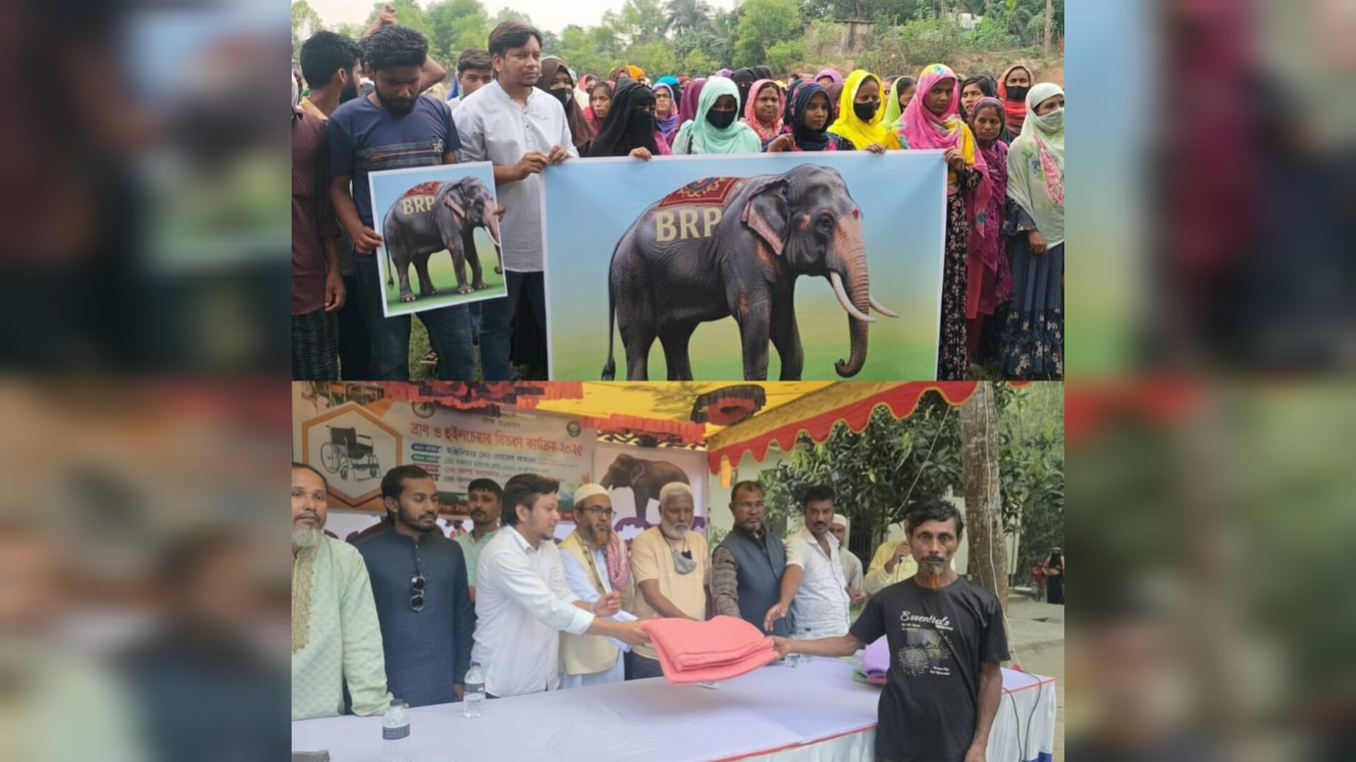 সিরাজগঞ্জে বাংলাদেশ রিপাবলিকান পার্টির শীতবস্ত্র বিতরণ- অসহায় মানুষের পাশে রাজনীতির মানবিক রূপ