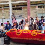 উল্লাপাড়ার রাহুলিয়া গ্রামে  মতবিনিময় করলেন জামায়াতের মাওলানা রফিকুল ইসলাম খান