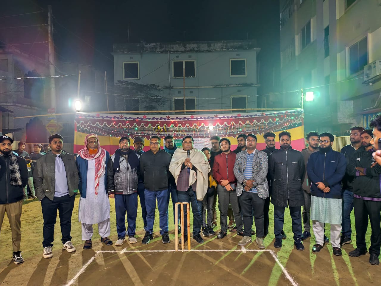 শাজাহানপুরে শহীদ জিয়া স্মরণে নাইট শর্টপিচ ক্রিকেট টুর্নামেন্ট উদ্বোধন।