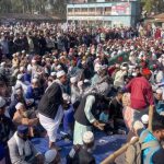 বরিশালে জামায়াতের জনসভায় মানুষের ঢল