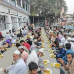 সলঙ্গা কেন্দ্রীয় জামে মসজিদে মাসব্যাপী ইফতার আয়োজন