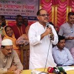 শেরপুরে বাগড়া খাল পুনঃখনন কাজের উদ্বোধন করলেন সংসদ সদস্য জিএম সিরাজ