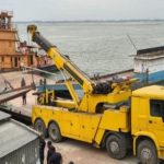 দৌলতদিয়া ঘাটে বাসডুবি উদ্বার অভিযান সমাপ্ত