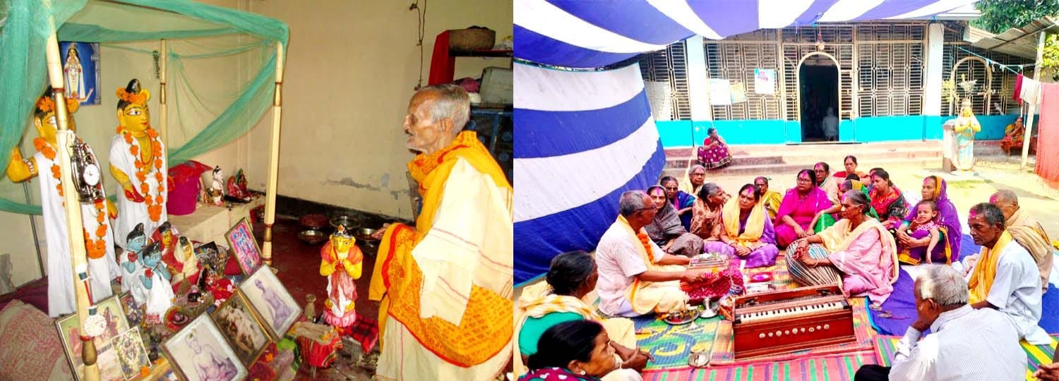 দুপচাঁচিয়ায় দোল পূর্ণিমা ও হোলি উৎসব পালিত