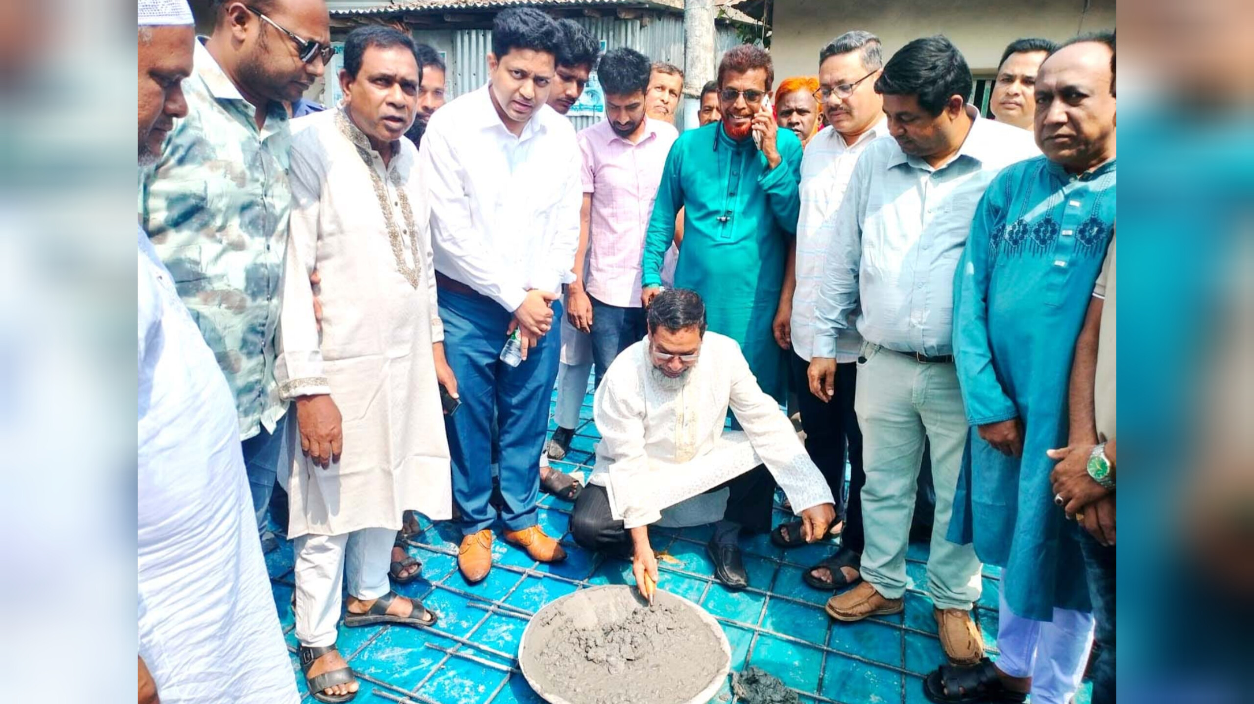 দুপচাঁচিয়ায় দু’টি রাস্তার উদ্বোধন করলেন এমপি মহিত