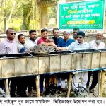 দুপচাঁচিয়ায় বাইতুল নুর জামে মসজিদের ভিত্তিপ্রস্তের উদ্বোধন