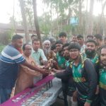 দুপচাঁচিয়ায় প্রীতি শর্ট পিচ ক্রিকেট খেলা অনুষ্ঠিত