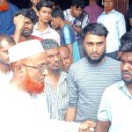 ধাপেরহাট হাজি মার্কেটে অগ্নিকাণ্ডে দোকান পুড়ে ছাই, ঘটনাস্থল পরিদর্শনে স্থানীয় সংসদ সদস্য