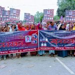 পলাশবাড়ীতে গৃহবধূ ববিতা হত্যার বিচার দাবিতে সড়ক অবরোধ, উত্তাল জনতার বিক্ষোভ