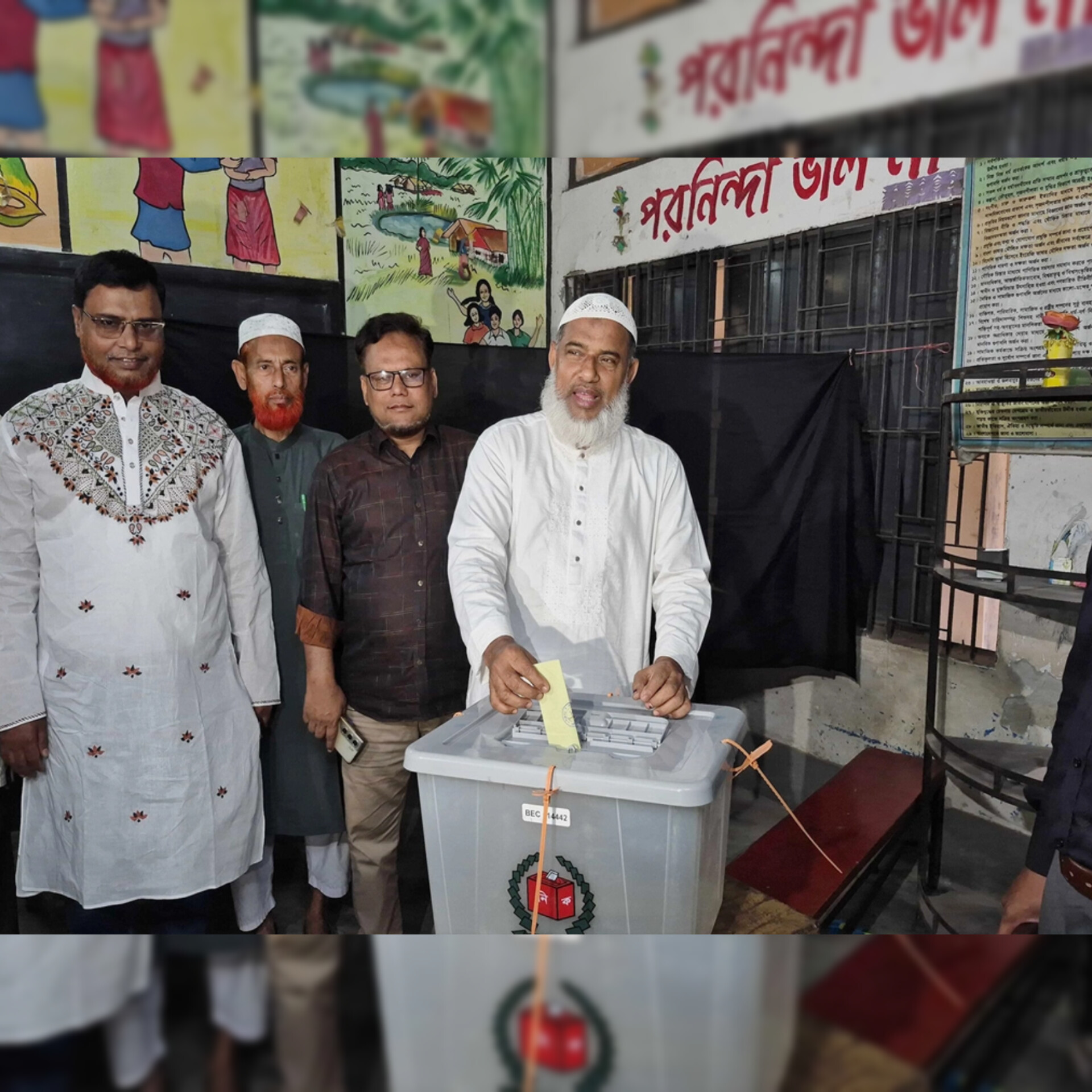 বগুড়া-৬: ভোট দিয়ে জয়ের ব্যাপারে আশা প্রকাশ জামায়াত প্রার্থীর