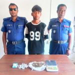 ফুলছড়ি থানা পুলিশের অভিযানে গাঁজাসহ এক যুবক আটক