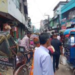 ট্রাফিক ব্যবস্থাপনার দুর্বলতার কারণে যানজটে নাকাল সৈয়দপুরবাসি