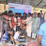 কুড়িগ্রামে সহস্রাধিক অসহায় মানুষ পেল HASENE-এর কোরবানির মাংস