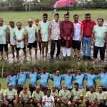 এস বি সাইবার নেটওয়ার্কের আয়োজনে শেরপুরে প্রবীণদের প্রীতি ফুটবল টুর্নামেন্ট