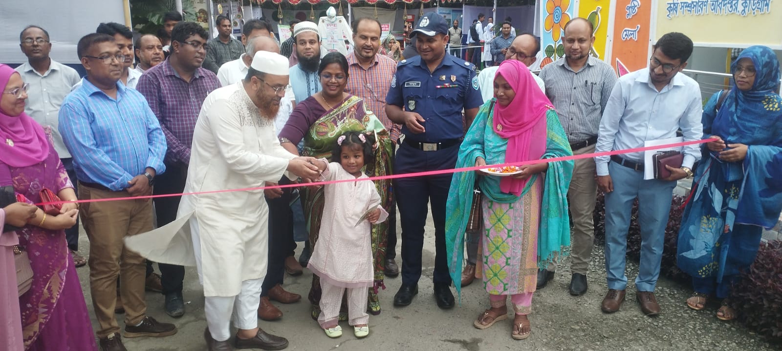 কুড়িগ্রামে চারদিন ব্যাপী কৃষি প্রযুক্তি, পুষ্টি মেলা ও জেলা ফল মেলার উদ্বোধন
