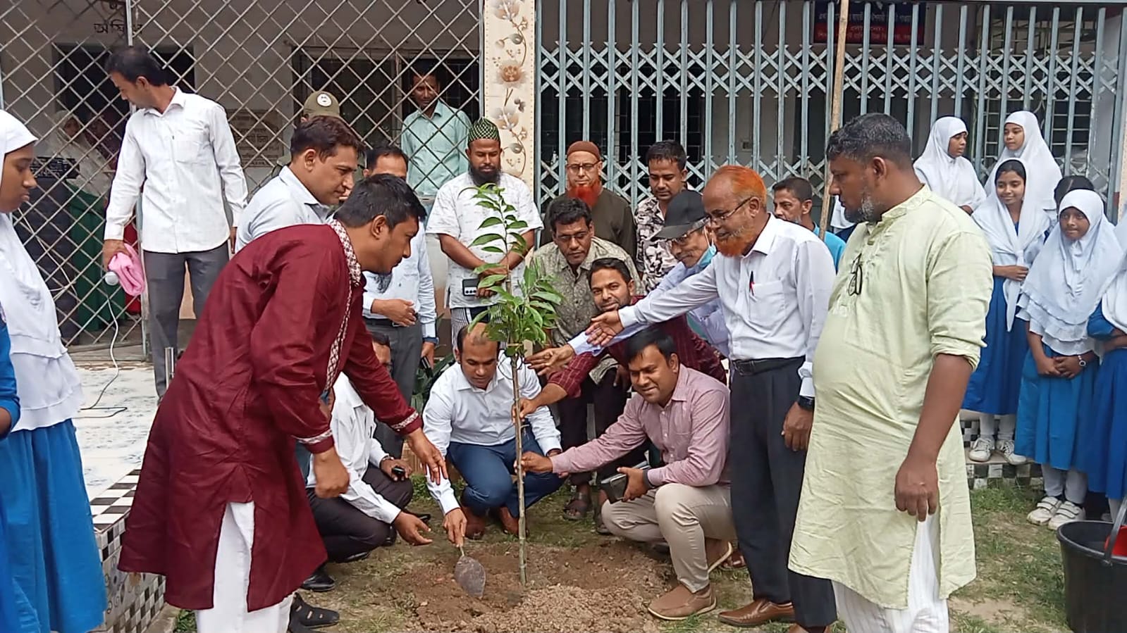শিবগঞ্জে প্রগতি কল্যাণ সংস্থার মাসব্যাপী বৃক্ষরোপণ কর্মসূচির উদ্বোধন