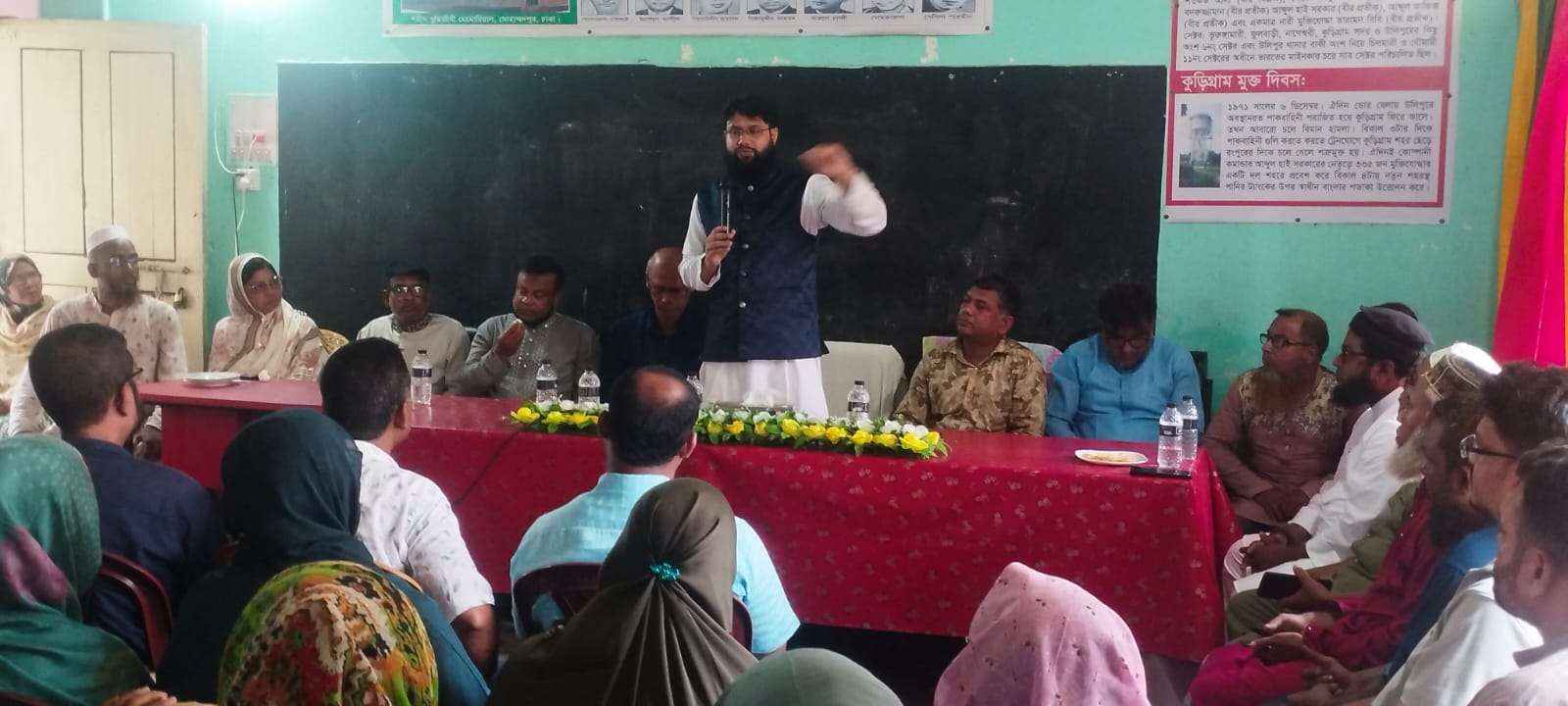 কুড়িগ্রামে শিক্ষকদের সঙ্গে এমপি ড. আতিক মুজাহিদ এর মতবিনিময় সভা