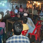 সলঙ্গায় গ্রাম আদালত বিষয়ক ভিডিও প্রদর্শনী